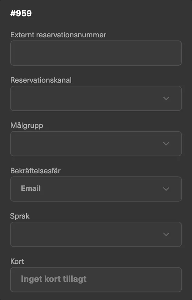 Screenshot of the modular visit platform.