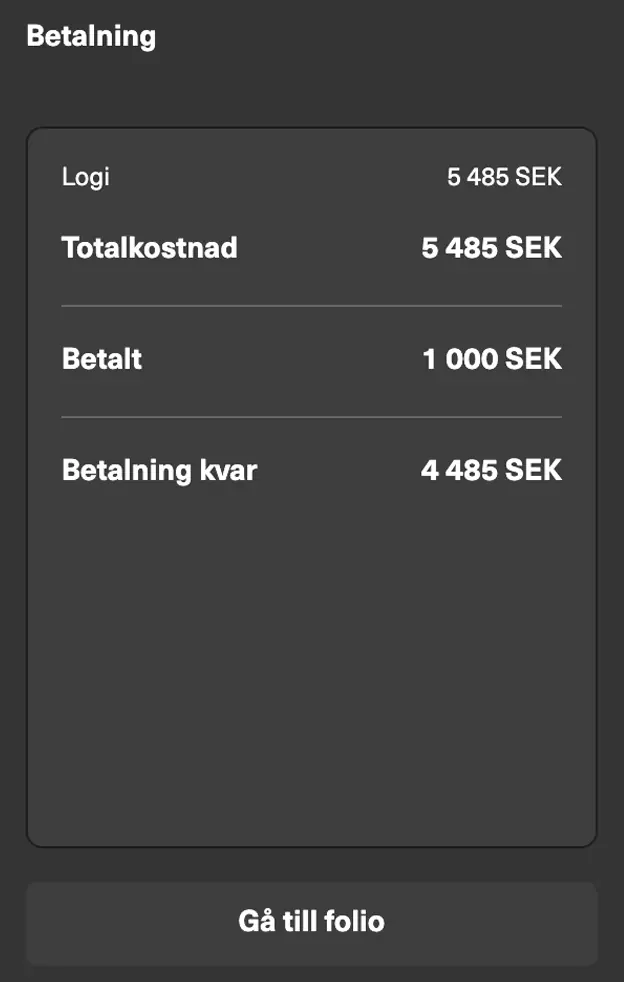 Screenshot of the modular visit platform.